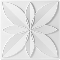 Panneaux muraux en PVC 3D gaufrés imperméables de luxe pour chambre à coucher 500mm*500mm 300mm*300mm, faciles à installer, design intérieur moderne
