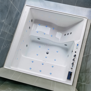 Luxus Mode Embedded Massage 2 Personen Spa Jakuzzi Underground Drop-In Whirlpool mit Schaum bad Spa Indoor & Outdoor Yacuzzi - Product Image 3