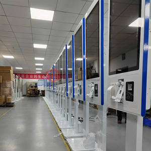 Kiosque mural WUXIN de 27 pouces en libre-service avec lecteur de code QR, distributeur de cartes et imprimante thermique pour comptoirs de comptage des adhésions de salle de sport - Product Image 6