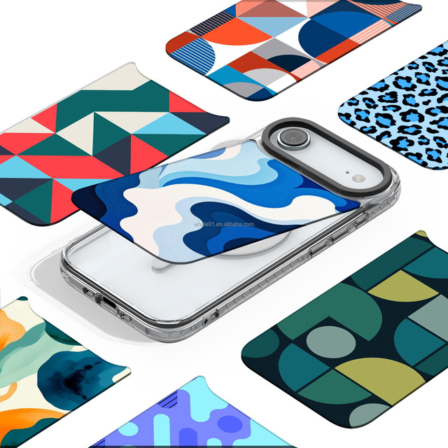 Wholesale Designer Phone case Moq 20 for logo Magnet Transparent TPU+PC Protect Phone case for iPhone 17 Pro Magnetic Phone case