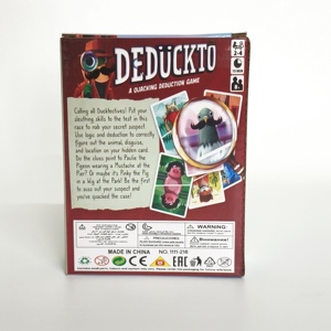 YSJ OEM fête éducative déduction secret <span class=keywords><strong>suspect</strong></span> deviner qui personnalisé conseil sagesse jeu logique pour les enfants - Product Image 4