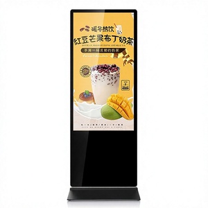 42-85 Inch Floor Standing Touch outer door digital signage, Vertical HD Interactive Advertising All-in-One Display Screen - Product Image 4