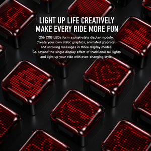 Feu arrière LED pour vélo, étanche et longue durée, haute luminosité, détection intelligente, pour bricolage - Product Image 3