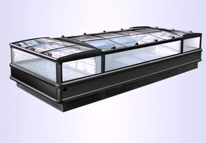 Congélateur commercial <span class=keywords><strong>combiné</strong></span> sur mesure de grande taille pour îlot de réfrigération, idéal pour les magasins de détail - Product Image 6