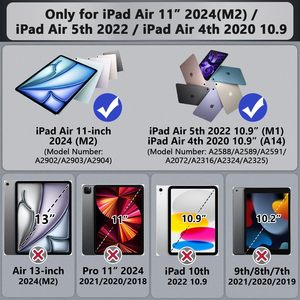 New 3 trong 1 Heavy Duty Silicone Rugged trường hợp máy tính bảng cho <span class=keywords><strong>iPad</strong></span> trường hợp 11 inch 2024 chống sốc bảo vệ bìa cho <span class=keywords><strong>ipad</strong></span> không khí <span class=keywords><strong>6</strong></span>/5/4 - Product Image 6