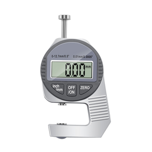 A0467 Jauge d'épaisseur numérique électronique à cadran, mini 0,01 mm, mesure 12,7 mm, outil de mesure, testeur de jauge à cadran - Product Image 1