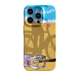 Custodia rigida in plastica per telefono con pittura a olio retrò per iphone 11 12 13 pro max, per custodia per iphone 14 art - Product Image 3