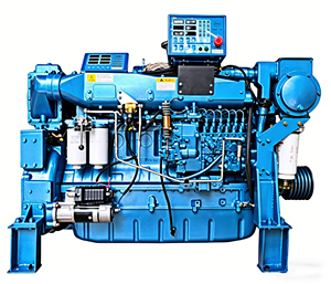 <span class=keywords><strong>Moteur</strong></span> <span class=keywords><strong>diesel</strong></span> marin turbocompressé à rampe commune 150KW 200KW 1500 tr/min à faible consommation de carburant pour navire de transport - Product Image 1