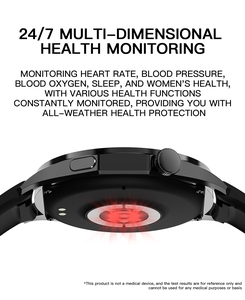 Montre connectée GPS U19 avec bracelet en silicone, appels, appels vidéo, paiement, Android OS, écran TFT, fréquence cardiaque, oxygène sanguin, suivi du sommeil - Product Image 5