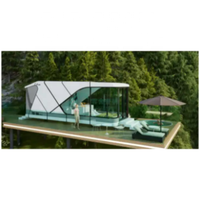 Maison modulaire, maison conteneur, maison préfabriquée, maison préfabriquée de petite taille, hôtel, complexe hôtelier, Airbnb