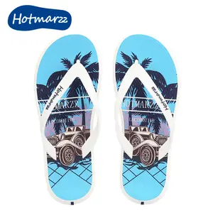 owned factory thick men slippers quick drying pvc holiday style flip flops for outdoor