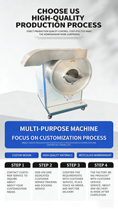 قطاعة فواكه موفرة للطاقة متعددة الوظائف من الفولاذ المقاوم للصدأ لتجفيف وتقطيع الفواكه - Product Image 5