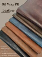 Tissu en cuir PU nubuck gaufré bicolore - Daim synthétique imperméable et durable pour canapé, sac, vêtement et plus encore