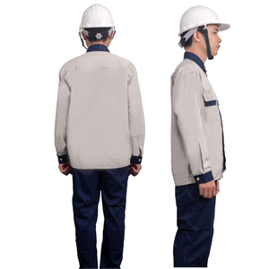 Camisa de uniforme industrial para hombres y mujeres Tela duradera para trabajadores de la construcción - Product Image 6
