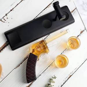 Decantador de licor en forma de pistola <span class=keywords><strong>AK</strong></span> whisky de cristal a granel para decoración del hogar - Product Image 2