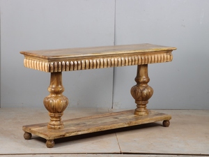 Mesa Consola de Madera Contemporánea con Estante Abierto, Mueble Multiusos para Recibidor, Sala de Estar y Dormitorio - Product Image 4