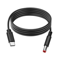USB C personalizado a 12V/24V DC Cable de alimentación de carga Conductor de cobre de grado industrial con aislamiento de PVC