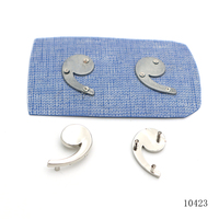 Nouvelle Arrivée : Étiquette Métallique pour Sac, Plaque de Marque Métallique pour Vêtements, Écusson Personnalisé, Petit Logo Brodé pour Casquette, Chapeau, Portefeuille