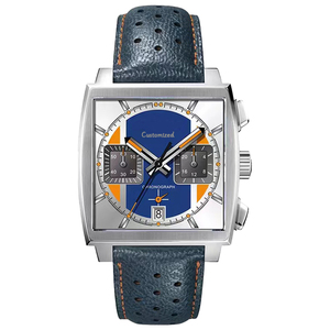 Reloj de Negocios para Hombre, Diseño Rectangular, Multifuncional, Cronógrafo, con Estilo y Personalidad - Product Image 6