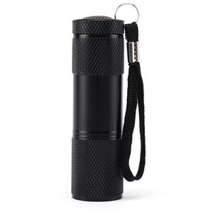 Senter Lampu Merah 9LED COB 625nm Paduan Aluminium Baterai AAA Portabel untuk Berkemah Pencari Vena - Product Image 5