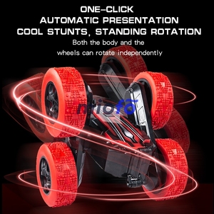 Swing Arm RC Car with <b>Music</b> <b>Light</b> Deformation Control Off-Road Vehicle Toy for Kids Adults - Product Image 4