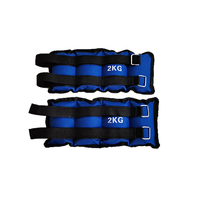Juego de Pesas Ajustables para Tobillos, para Gimnasio y Deportes, 1 Par, 1-6 kg, Correas de Peso para Piernas, Muñecas y Tobillos, para Hombres