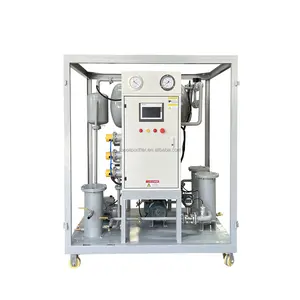 Fully Automatic Operation Small Size Insulation Oil Cleaning System Transformer Oil Filtration Machine with PLC