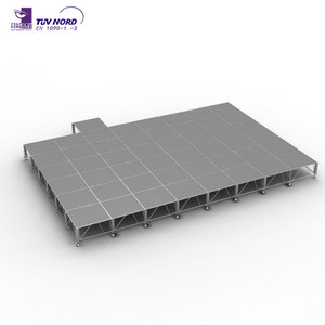 Sân Khấu Đám Cưới Nền Tảng Di Động Cho Buổi Hòa Nhạc Hiển Thị Triển Lãm Thương Mại Thiết Bị Để Bán - Product Image 5