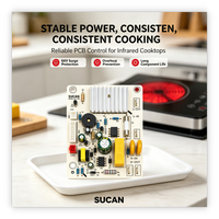 Carte de contrôle de chauffage fiable SUCAN SU 11R pour plaque de cuisson infrarouge avec protection contre les surtensions 6KV pour cuisinière électrique DIY