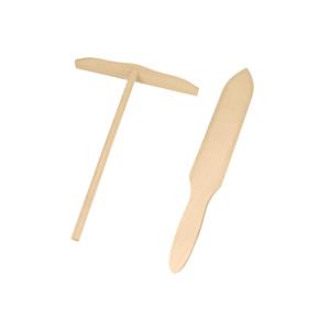 Ensemble de spatules à crêpes 2 pièces, outils de pâtisserie pour étaler et retourner la pâte - Product Image 1