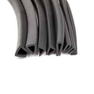 High Quality Customized OEM Rubber Extrusion Profile EPDM SBR Silicone Rubber Extrusion