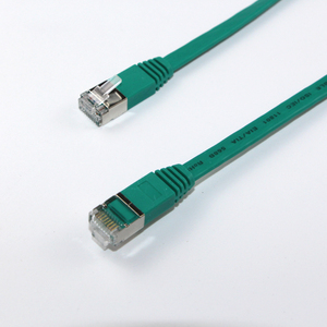 <span class=keywords><strong>FTP</strong></span> mạng mỏng phẳng vá Cáp cat6A <span class=keywords><strong>CAT7</strong></span> đóng gói số lượng lớn 0.3m lá chắn 32AWG Cat6 cat6A <span class=keywords><strong>CAT7</strong></span> Ethernet phẳng vá dây cáp - Product Image 5