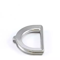 Voile d'ombrage d'approvisionnement direct d'usine Ezi Hold anneau en D en acier inoxydable avec une oreille pour la structure d'ombrage suspendue et tendue