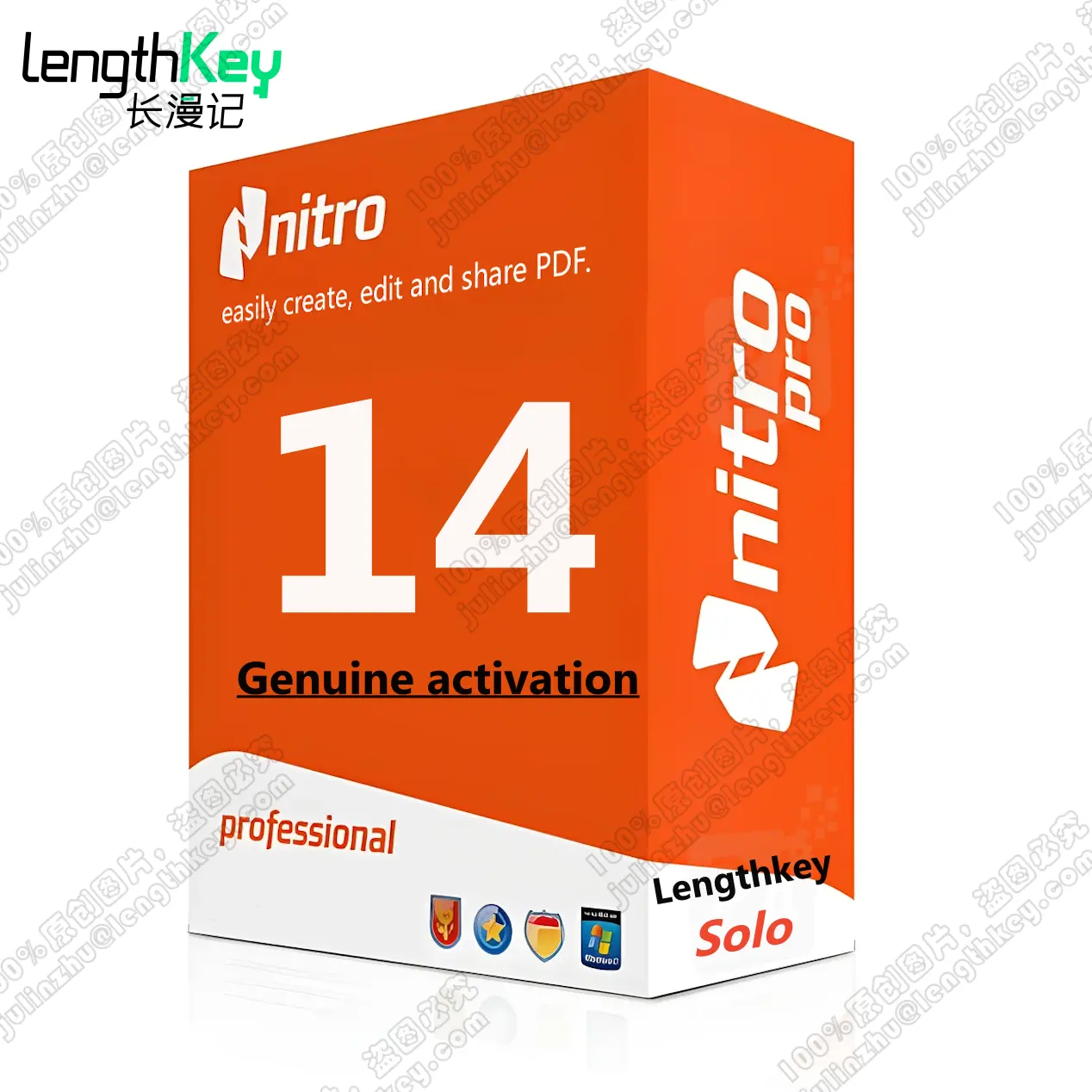 24/7 Online Nitro Pro 14 kunci lisensi asli resmi aktivasi Online untuk software PDF pengeditan seumur hidup