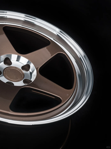 Rines de Aleación Forjados CD-507, Diseño Cóncavo Profundo, 5x112/5x130, Acabado Bronce con Borde Pulido, <span class=keywords><strong>17</strong></span>-24 Pulgadas, para BMW/Porsche/Honda/Toyota - Product Image 2