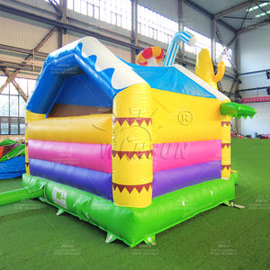 WINSUN - Tobogán Inflable de PVC para Niños, Castillo Inflable, Brincolín, con Temática de Animales, Fácil de Instalar - Product Image 2