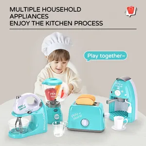 Juguetes de cocina de plástico para preescolar, juego de simulación de rol, juguete para niños, juegos de cocina para niñas, vajilla de simulación - Product Image 3