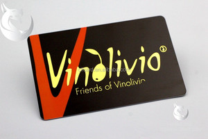 Tarjetas de Visita de PVC Personalizadas, Impresas en Offset con Logotipo Estampado en Caliente en Plata o Oro, Tarjeta Magnética para su Marca - Product Image 4