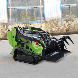 Envío Gratis 1 tonelada 1000 kg Somate China Minicargadora de orugas Dingo con plataforma para operador y accesorios - Product Image 3
