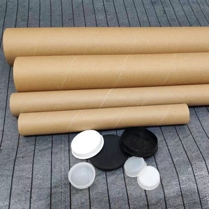 Vente en gros de matériaux de construction peints à la main, tube en papier kraft circulaire - Product Image 5