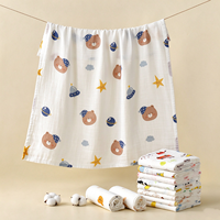 Serviette ChamXue en coton pur simple épaisseur, débarbouillette en mousseline ultra douce et absorbante, lingettes de soin quotidien pour le visage et le bain