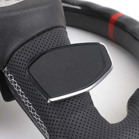Volant en fibre de carbone personnalisé style RS semi-perforé pour AUDI A7 Q5L Q3 Q5 Q7 Q8 RSQ3 RSQ5 RSQ7 RSQ8 B9 B8