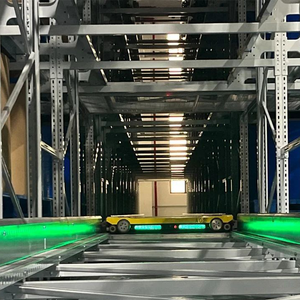 Lưu trữ mật độ cao sẵn sàng WMS ± 2mm hệ thống đưa đón bốn chiều chính xác 1t 1.5t 2t tải 2 tốc độ mét/giây cho tự động hóa kho/RS - Product Image 3