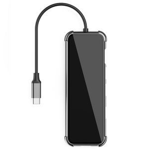 Giao Diện 5 Gbps Tốc Độ Cao Loại C Trạm Nối 6 Trong 1 Với 5 Đến 8 Cổng Cho Máy Tính <span class=keywords><strong>IPod</strong></span> Micrô Màn Hình Đa Phương Tiện - Product Image 2