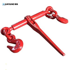 Oferta Especial: Tensor de Trinquete Personalizado Marca JUNYANG, Gancho Amarillo Pintado, Piezas para Contenedores - Product Image 2