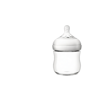 <span class=keywords><strong>Biberon</strong></span> en <span class=keywords><strong>verre</strong></span> Babytop sans BPA de 180 ml, type pyramide, motif de dessin animé, pour bébés de 0 à 12 mois, <span class=keywords><strong>allaitement</strong></span> post-partum - Product Image 1