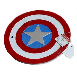 Tendance Merveilleux Design Décoratif Plaque Générale Peint À La Main Parfaitement Couleur Métal Unique Signe Général Pour Les Amoureux De Marvel - Product Image 1