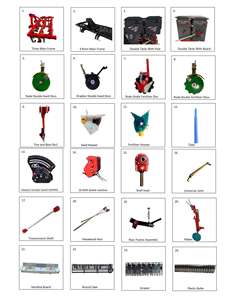 Sembradora de trigo de un solo tanque de 12 filas montada en tractor a buen precio/sembradora de <span class=keywords><strong>avena</strong></span>/perforadora de granos con rigder y nivelador de suelo giratorio - Product Image 6