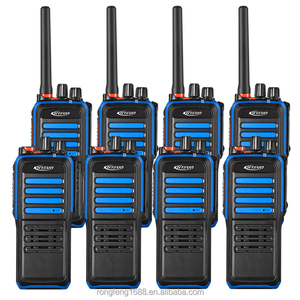 Kỹ thuật số DMR xách tay hai chiều đài phát thanh UHF VHF tầm xa Walkie-talkies KIRISUN dp815 - Product Image 1