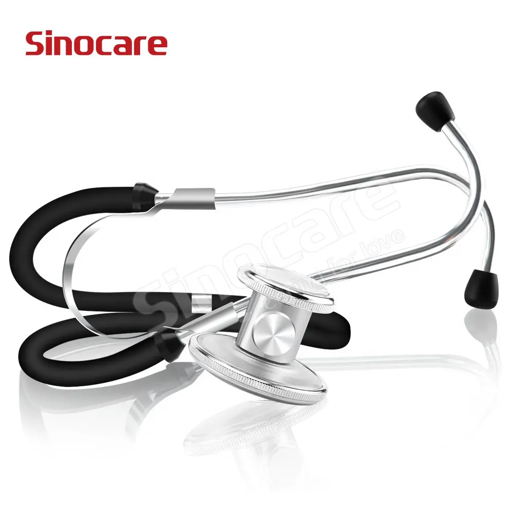 Sinocare נירוסטה Estetoscopio מקצועיות רפואי אחות רופא סטטוסקופ מחירים, כפולה ראש סטטוסקופ אבזרים
